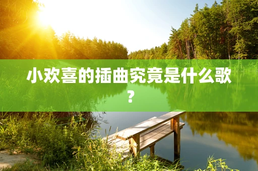 小欢喜的插曲究竟是什么歌？