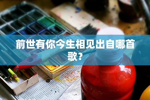 前世有你今生相见出自哪首歌？