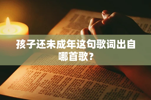 孩子还未成年这句歌词出自哪首歌？
