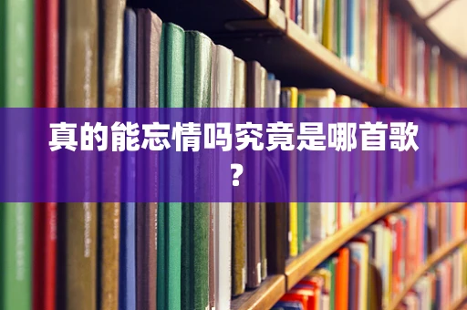 真的能忘情吗究竟是哪首歌？