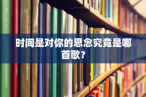 时间是对你的思念究竟是哪首歌？