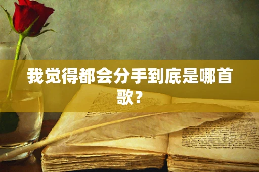 我觉得都会分手到底是哪首歌？