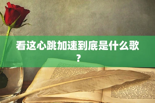 看这心跳加速到底是什么歌？