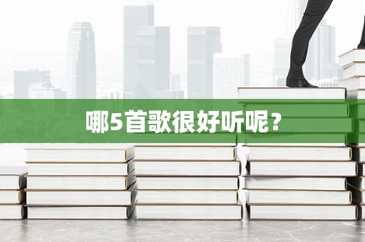 哪5首歌很好听呢？