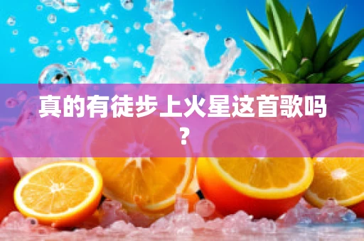 真的有徒步上火星这首歌吗？