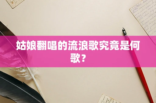 姑娘翻唱的流浪歌究竟是何歌？