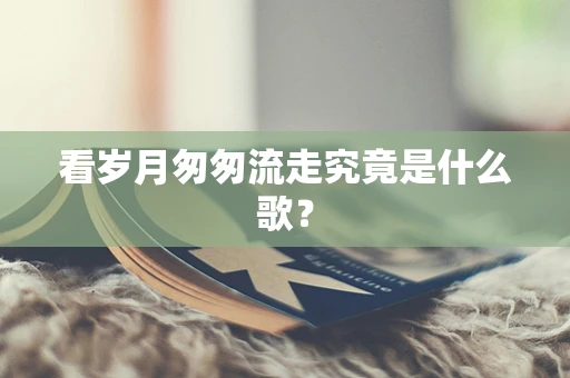 看岁月匆匆流走究竟是什么歌？