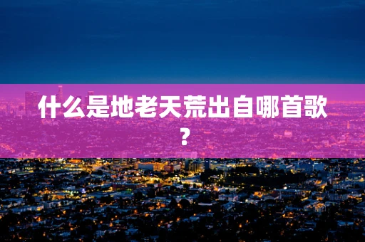 什么是地老天荒出自哪首歌？