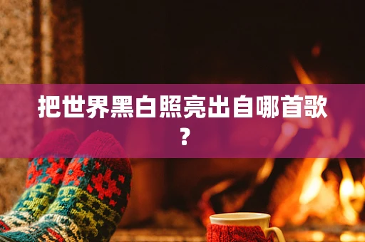 把世界黑白照亮出自哪首歌？