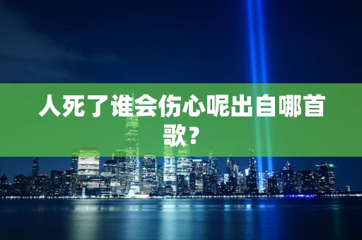 人死了谁会伤心呢出自哪首歌？