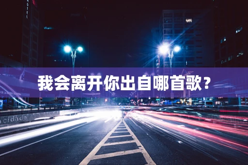 我会离开你出自哪首歌？