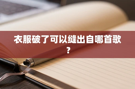衣服破了可以缝出自哪首歌？