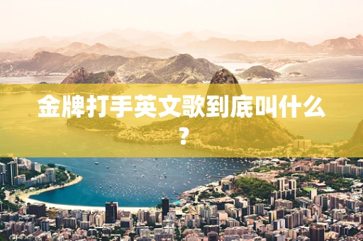 金牌打手英文歌到底叫什么？