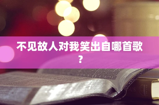 不见故人对我笑出自哪首歌？