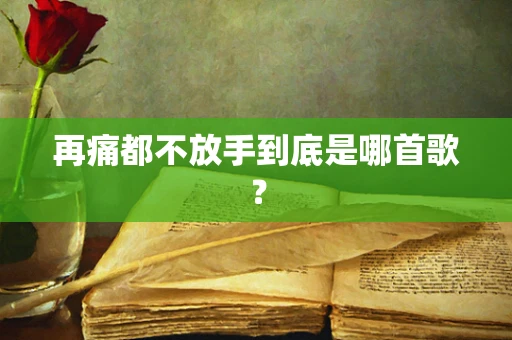 再痛都不放手到底是哪首歌？