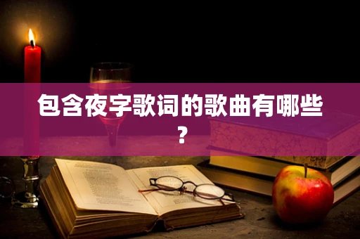 包含夜字歌词的歌曲有哪些？