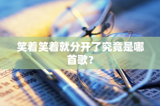 笑着笑着就分开了究竟是哪首歌？