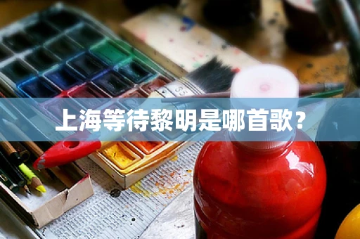 上海等待黎明是哪首歌？