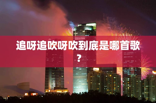 追呀追吹呀吹到底是哪首歌？