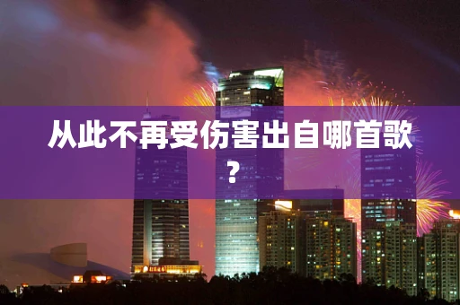 从此不再受伤害出自哪首歌？