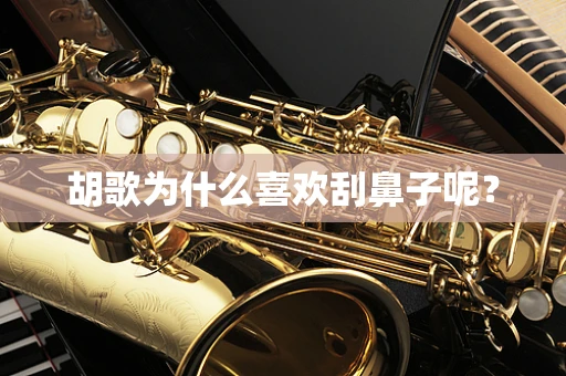 胡歌为什么喜欢刮鼻子呢？