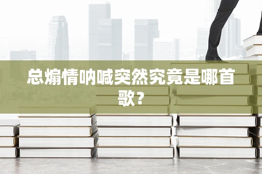 总煽情呐喊突然究竟是哪首歌？