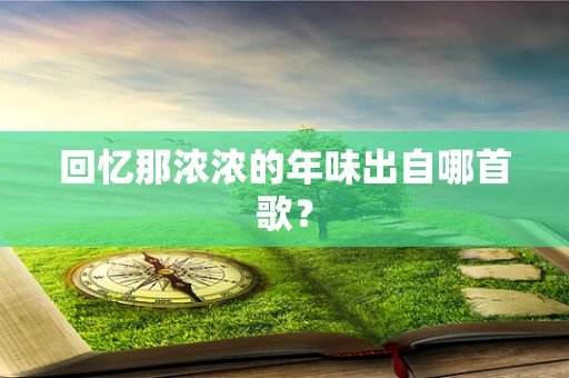 回忆那浓浓的年味出自哪首歌？