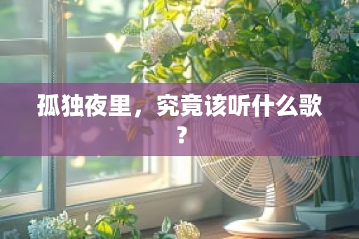 孤独夜里，究竟该听什么歌？