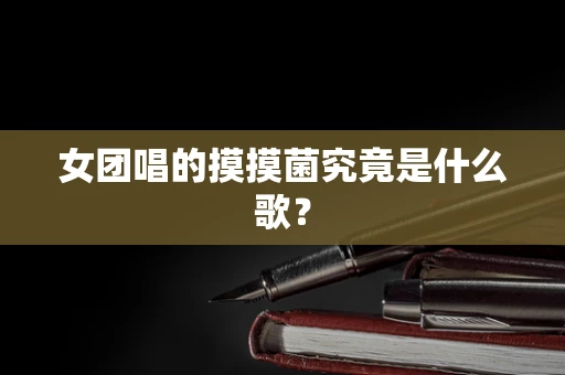 女团唱的摸摸菌究竟是什么歌？