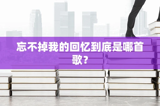 忘不掉我的回忆到底是哪首歌？