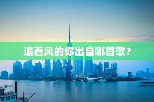 追着风的你出自哪首歌？