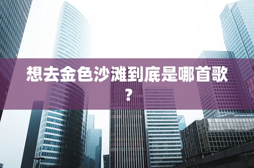 想去金色沙滩到底是哪首歌？
