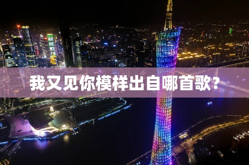 我又见你模样出自哪首歌？