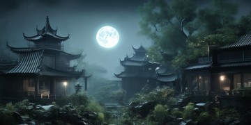 谭只是亡命见明月出自哪首歌？