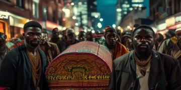 黑人抬棺带歌词的究竟是什么歌？