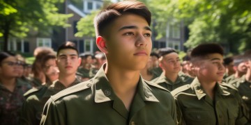 中学生军训适合唱什么歌？
