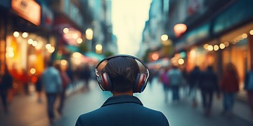 路人耳机中究竟听的什么歌啊？