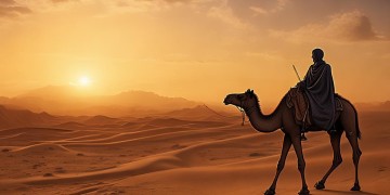 骑着骆驼走戈壁究竟是哪首歌？