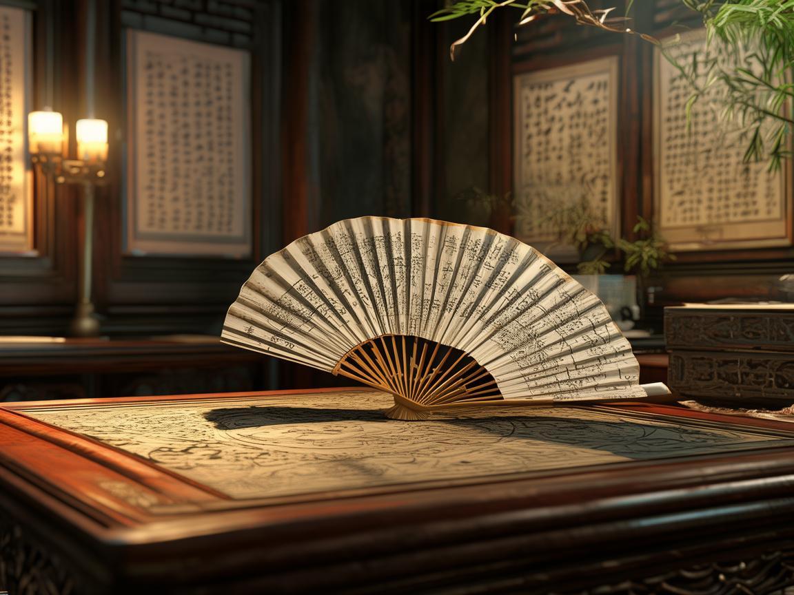 纸扇藏伏笔出自什么歌？